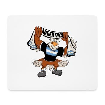 Argentinien Adler - Mousepad (Querformat) - Weiß - Vorne