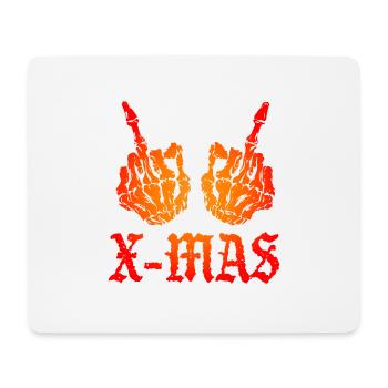 Fuck Weihnachten - Mousepad (Querformat) - Weiß - Vorne