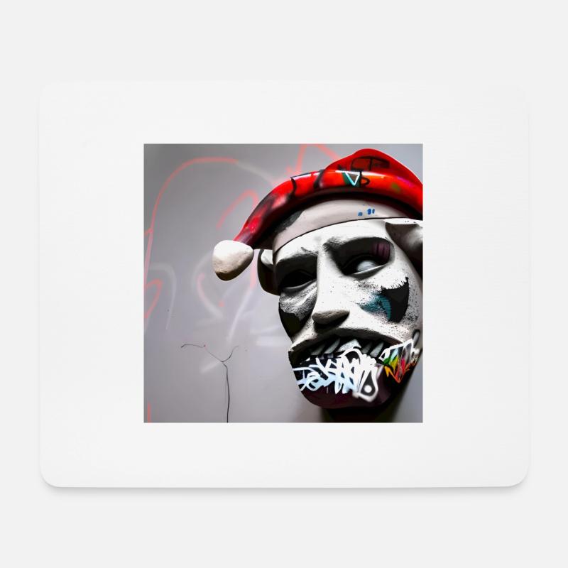 modern art - Mouse Pad (horizontal) - white