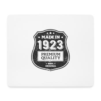 MADE IN 1923 - Tapis de souris (format paysage) - blanc - Devant