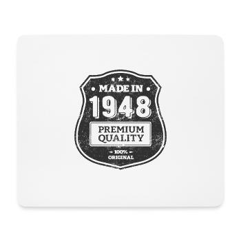 HERGESTELLT 1948 - Mousepad (Querformat) - Weiß - Vorne