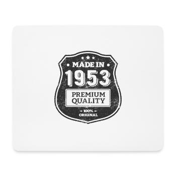 HERGESTELLT 1953 - Mousepad (Querformat) - Weiß - Vorne