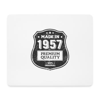 MADE IN 1957 - Mouse Pad (horizontal) - white - Front
