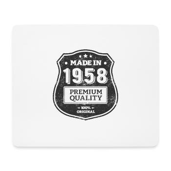 MADE IN 1958 - Mouse Pad (horizontal) - white - Front
