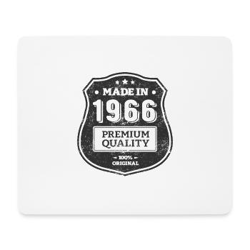 MADE IN 1966 - Tapis de souris (format paysage) - blanc - Devant