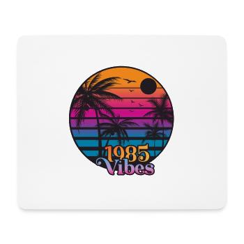 1985 Vibes - Mousepad (Querformat) - Weiß - Vorne