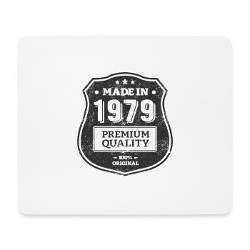 HERGESTELLT 1979 - Mousepad (Querformat) - Weiß - Vorne