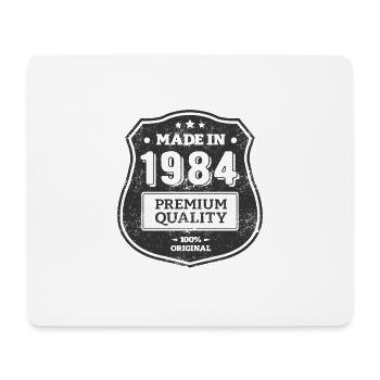 MADE IN 1984 - Mouse Pad (horizontal) - white - Front