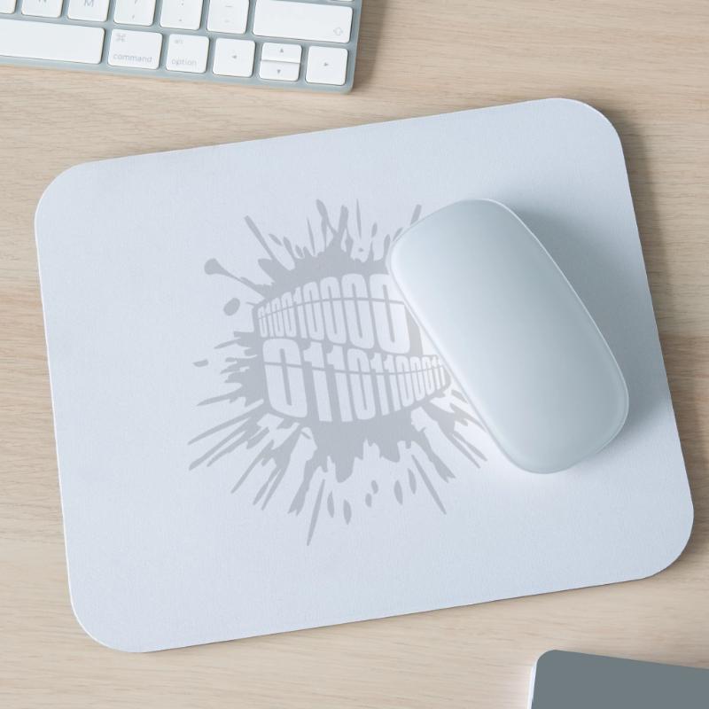 Langage de programme de code binaire Tapis de souris (format paysage)