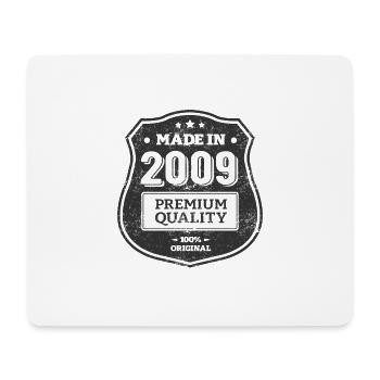 MADE IN 2009 - Mouse Pad (horizontal) - white - Front