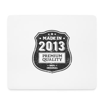 HERGESTELLT 2013 - Mousepad (Querformat) - Weiß - Vorne