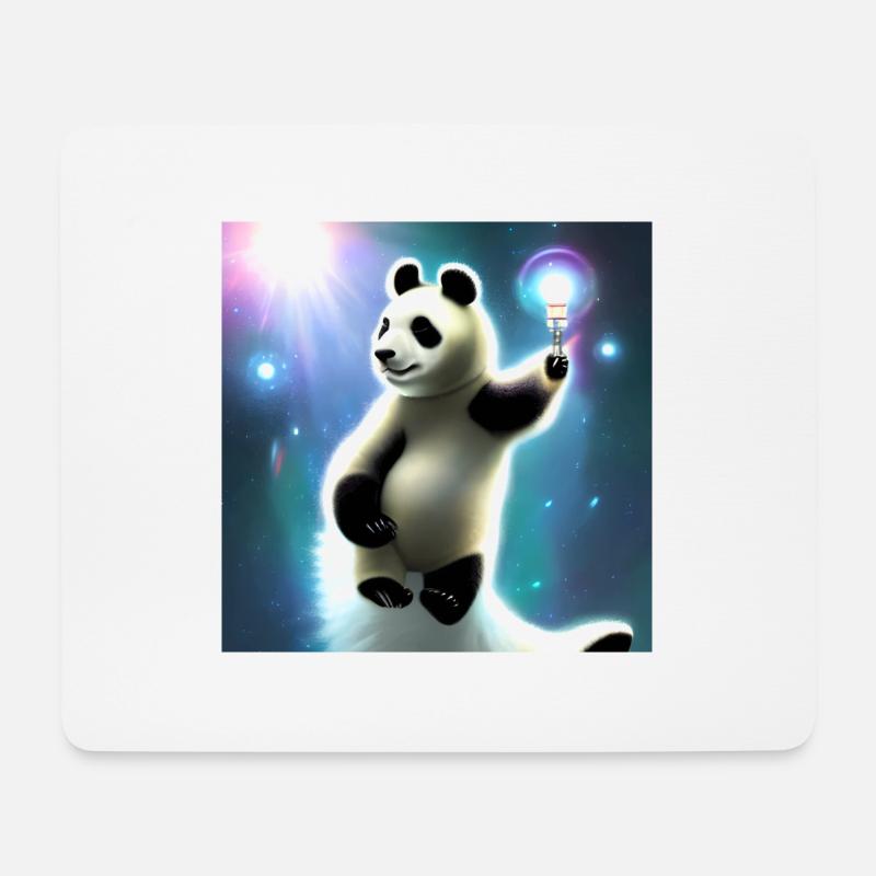 A panda for every heart - Mouse Pad (horizontal) - white