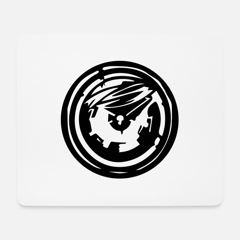 Map - Mouse Pad (horizontal) - white