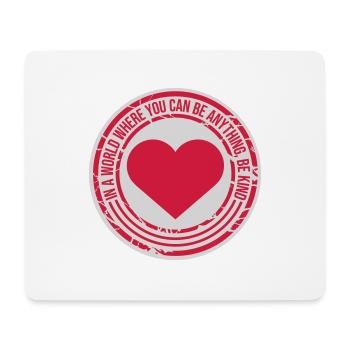 you can be kind - Mouse Pad (horizontal) - white - Front