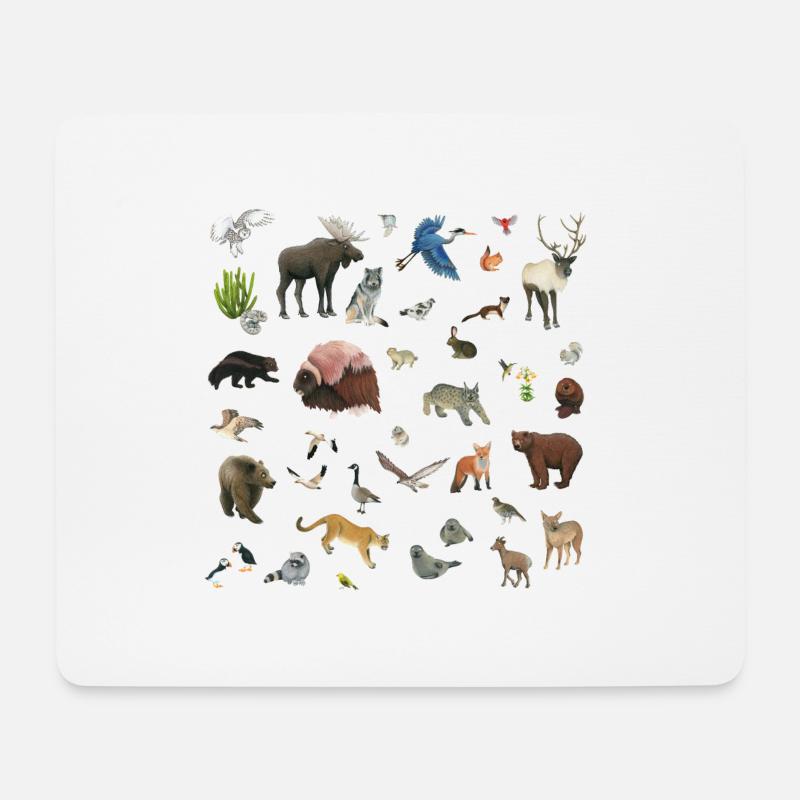 Kanada - Mousepad (Querformat) - Weiß
