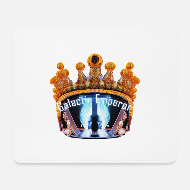 Galaktischer Imperator - Mousepad (Querformat) - Weiß