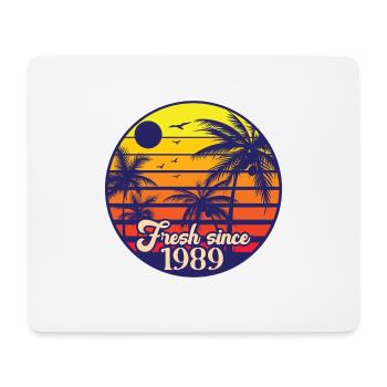 Vintage 1989 - Mouse Pad (horizontal) - white - Front