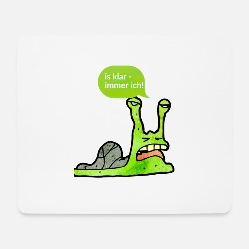 immer ich - Mousepad (Querformat) - Weiß