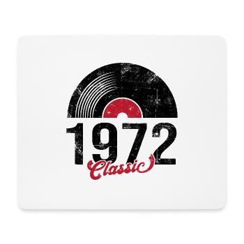 Vintage 1972 - Mousepad (Querformat) - Weiß - Vorne
