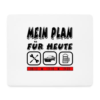 Auto - Mousepad (Querformat) - Weiß - Vorne