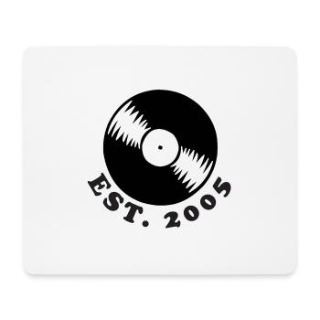 Vintage 2005 - Mousepad (Querformat) - Weiß - Vorne