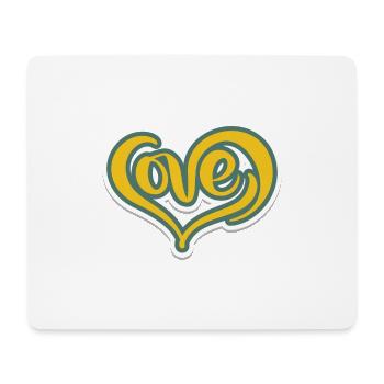 Love Vintage - Mouse Pad (horizontal) - white - Front