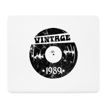 Vintage 1989 - Mouse Pad (horizontal) - white - Front