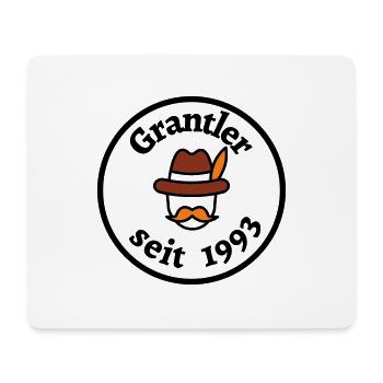 Grantler 1993 - für Geburtstag -bayerischer Spruch - Mousepad (Querformat) - Weiß - Vorne