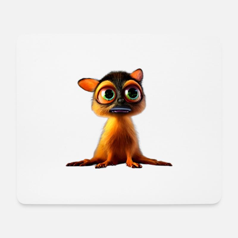 Frummel - Mousepad (Querformat) - Weiß