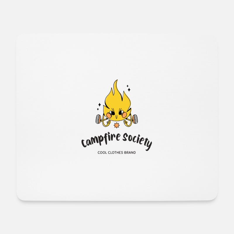 CAMPFIRE SOCIETY - Mousepad (Querformat) - Weiß
