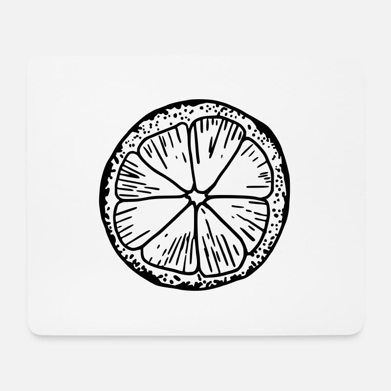 Lemon - Mouse Pad (horizontal) - white