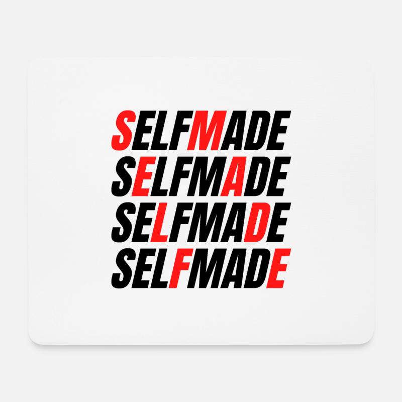 Self-made - Mouse Pad (horizontal) - white