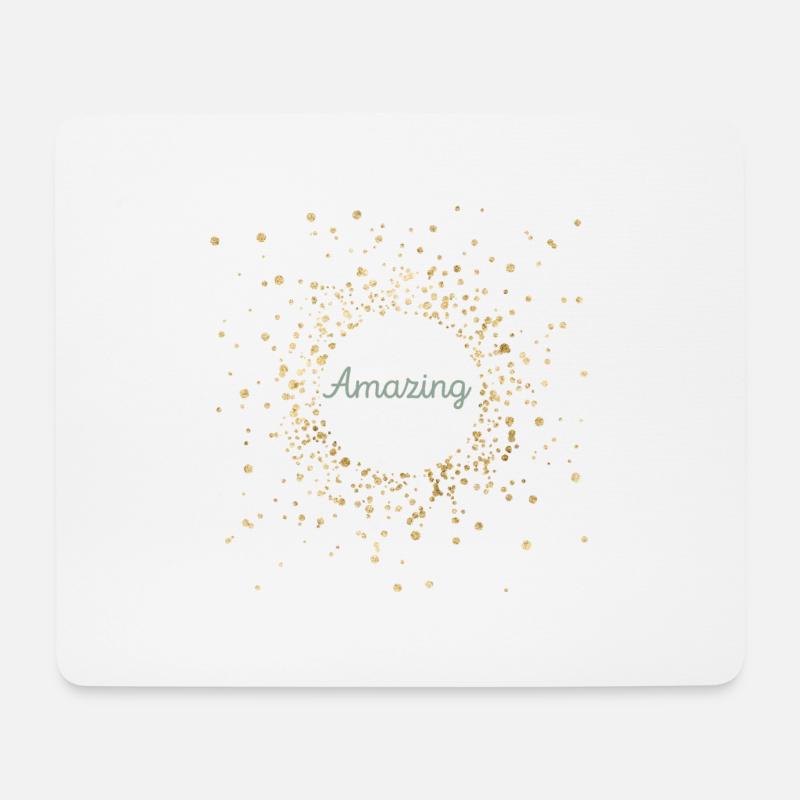 Amazing - Mousepad (Querformat) - Weiß