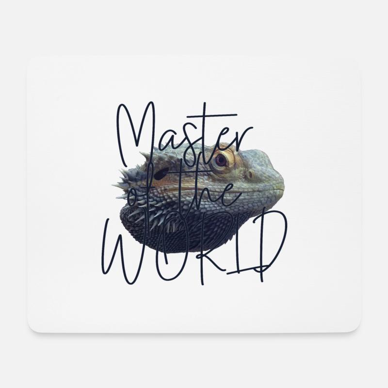 Master - Mousepad (Querformat) - Weiß