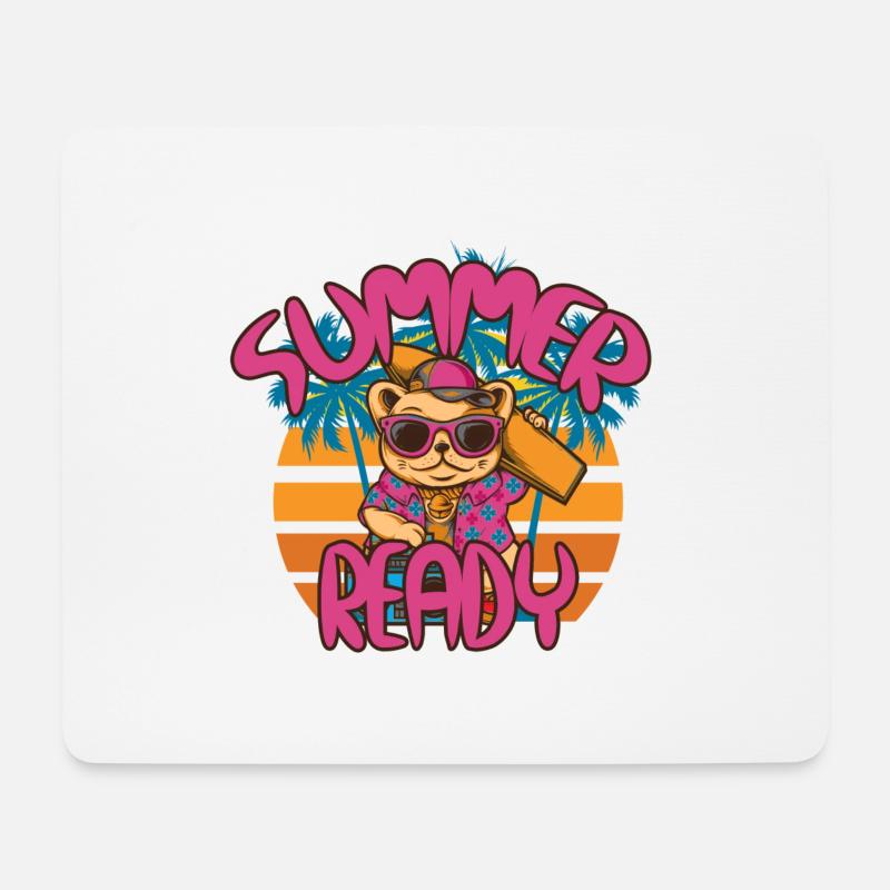 Buzzer - Mouse Pad (horizontal) - white