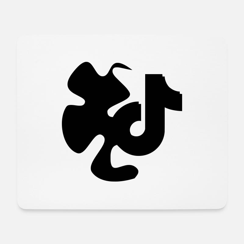 TikTok Star - Mousepad (Querformat) - Weiß