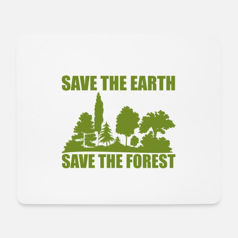 Nature - Mouse Pad (horizontal) - white