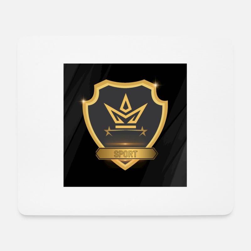 Logo, Design - Mousepad (Querformat) - Weiß