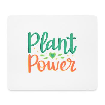 Power of plants - Mouse Pad (horizontal) - white - Front