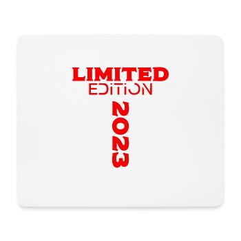 Limited Edition 2023 rot - Mousepad (Querformat) - Weiß - Vorne