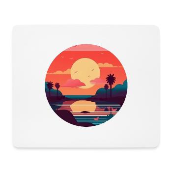 Sun-kissed Memories - Mouse Pad (horizontal) - white - Front