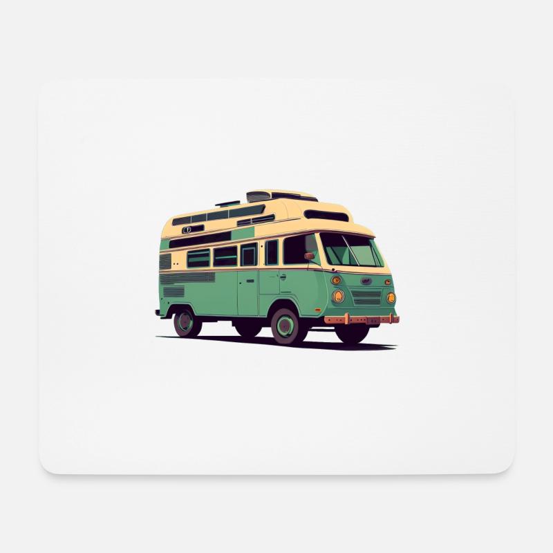 Dein Camper Liebling - Mousepad (Querformat) - Weiß