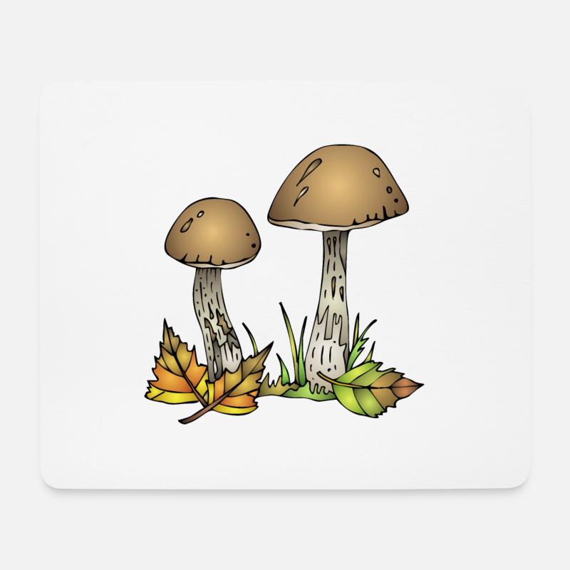 Fungi - Mouse Pad (horizontal) - white