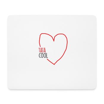 tata cool - Tapis de souris (format paysage) - blanc - Devant