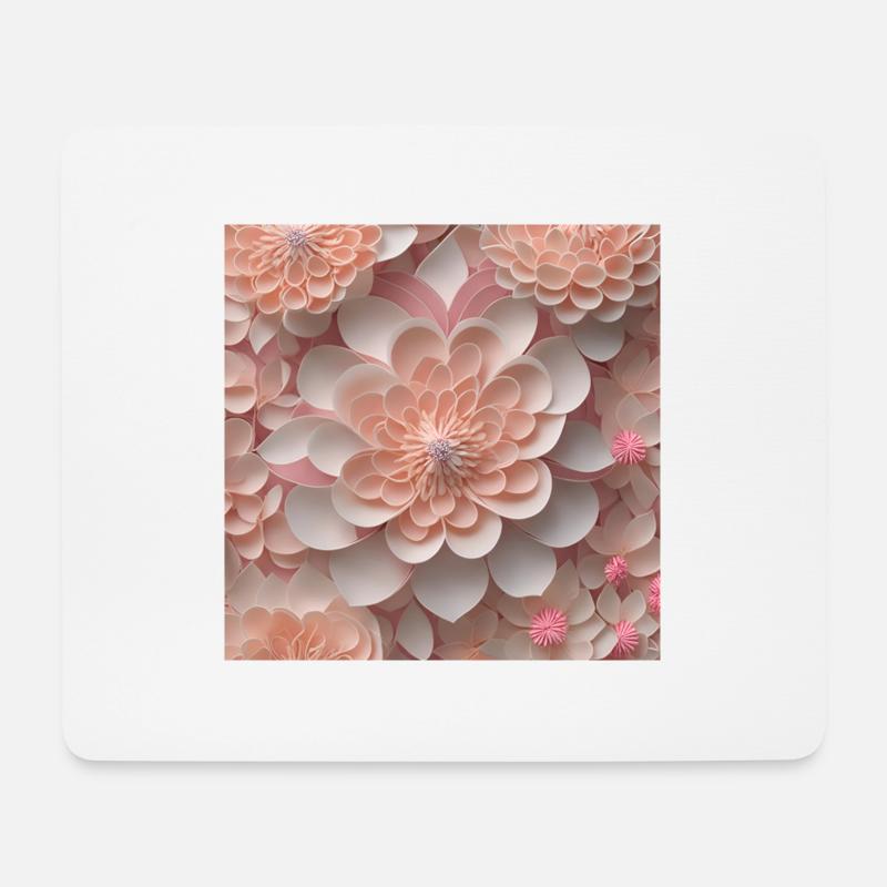Amazing Flowers - Mouse Pad (horizontal) - white