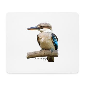 Kookaburra Bird Australia - Mousepad (Querformat) - Weiß - Vorne