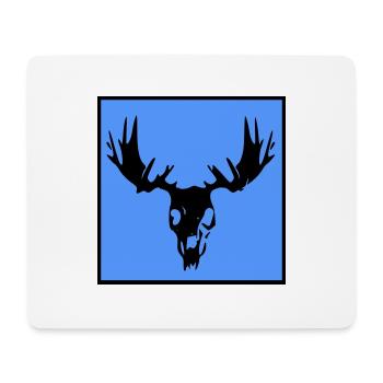 Elch-Sake - Mousepad (Querformat) - Weiß - Vorne