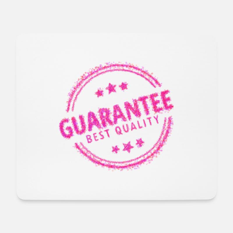 Qualitäts-Statement-T-Shirt - Mousepad (Querformat) - Weiß