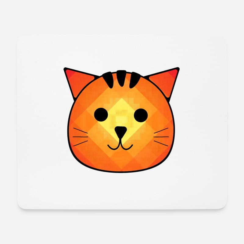 Der kleine Kater Otto - Mousepad (Querformat) - Weiß