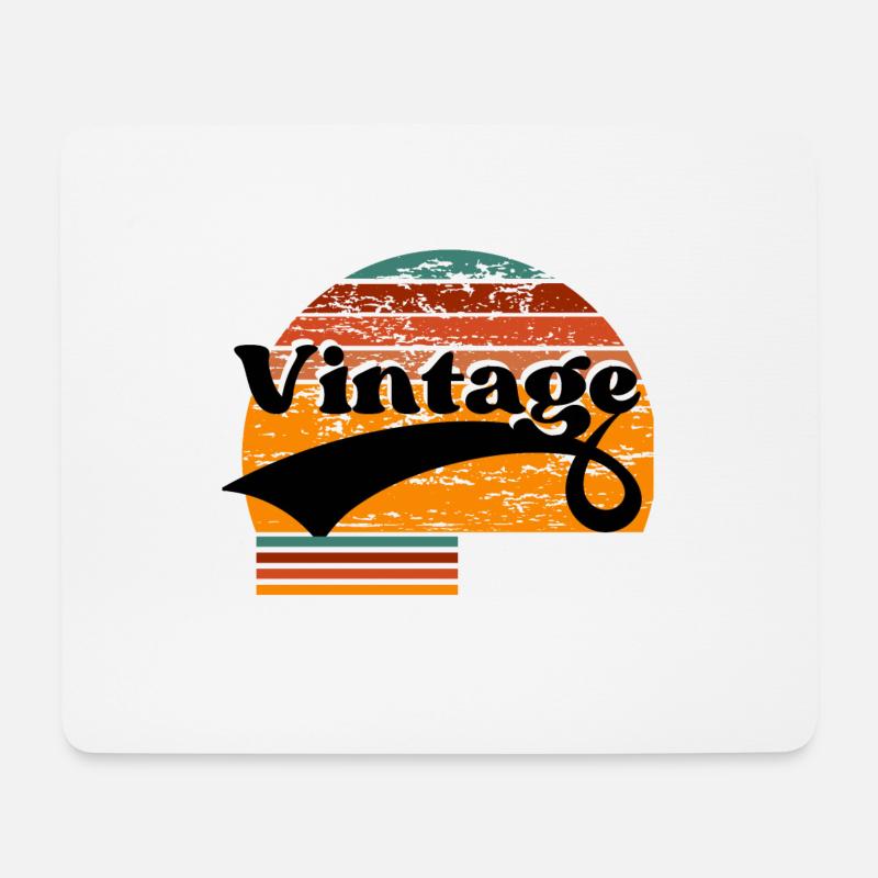 Jahrgang 1946 - Mousepad (Querformat) - Weiß